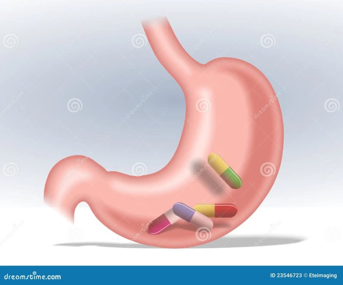 Stomach and pills stock illustration. Illustration of concept - 23546723 Effects of medications on the stomach