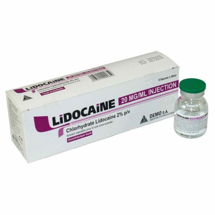 Lidocaine patch for back pain treatment