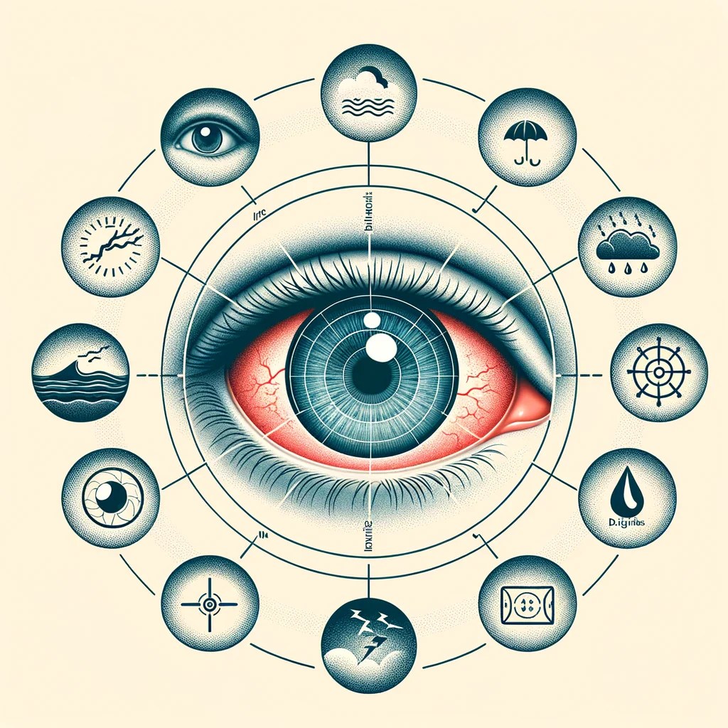 What causes dry eyes all of a sudden
