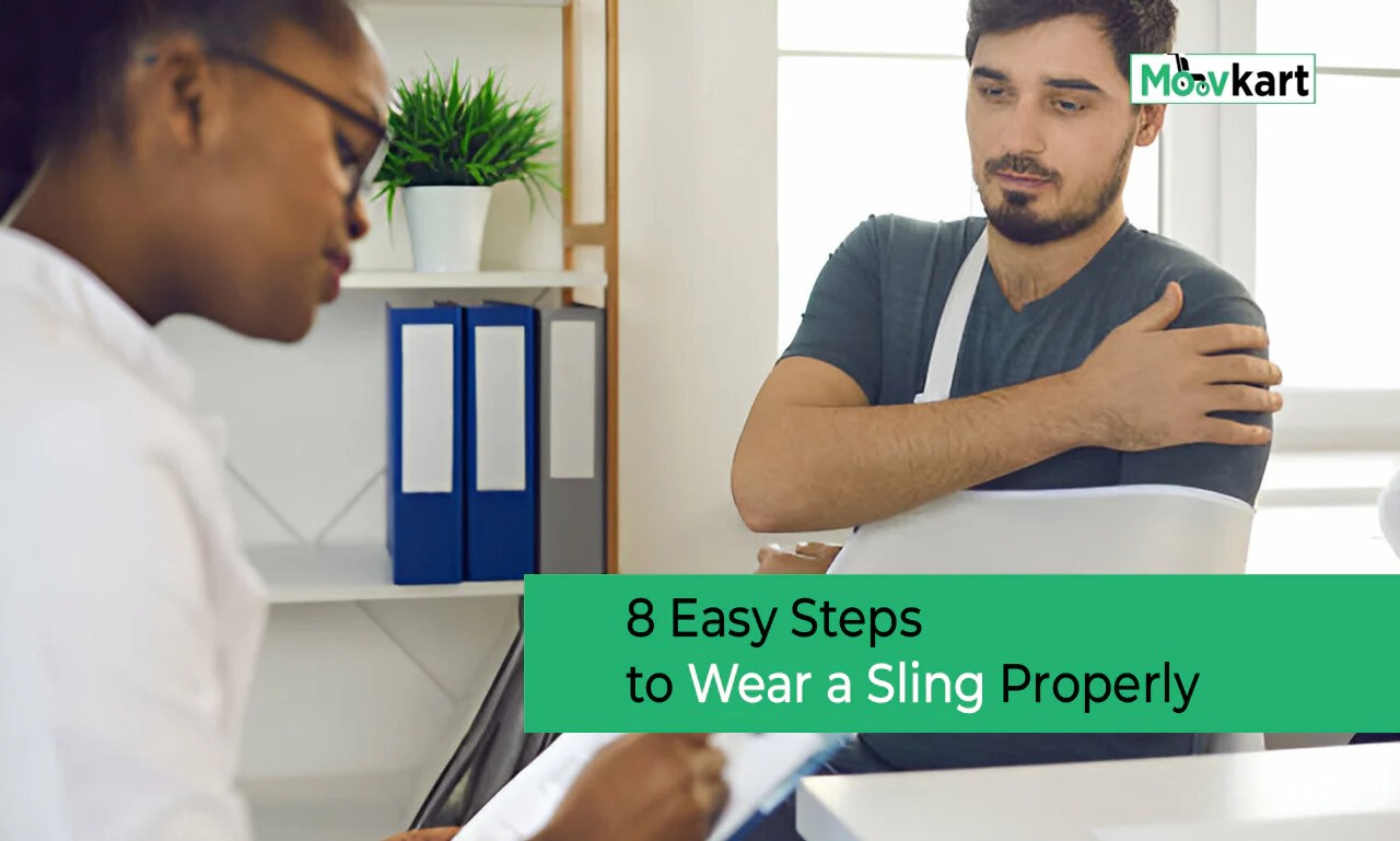 How to Wear a Sling? 8 Easy Steps to Follow - Moovkart - Moovkart.com How to properly wear a sling on your arm