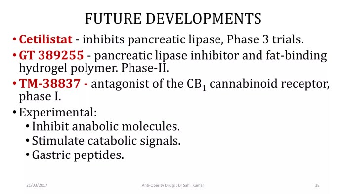 Anti-Obesity Medications and Investigational Agents | Page 2 | Excel ... Anti obesity medication nutrition guidance