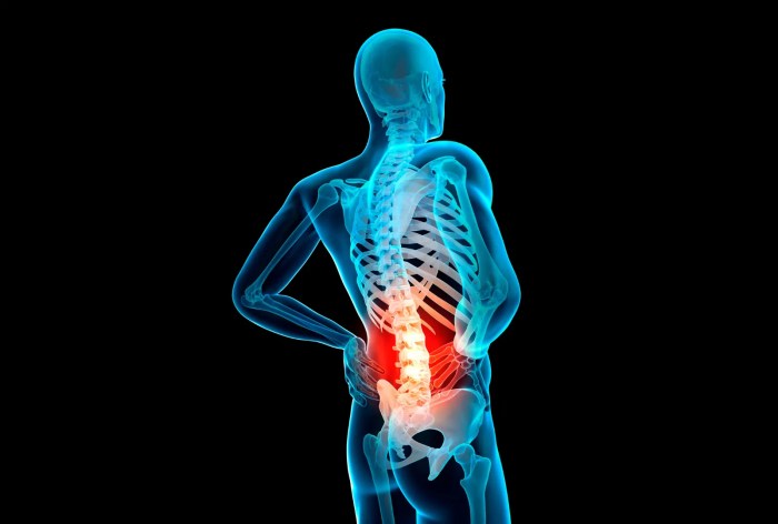 Lower left back pain