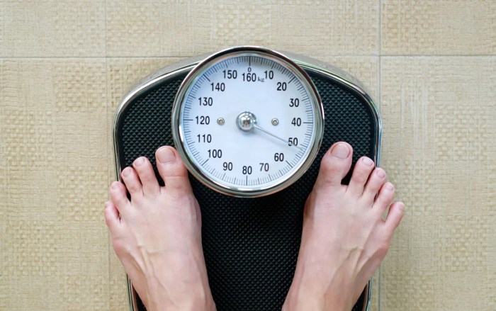 How much weight fluctuation is normal