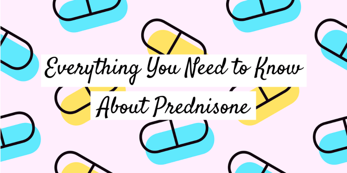 Lessening prednisone side effects