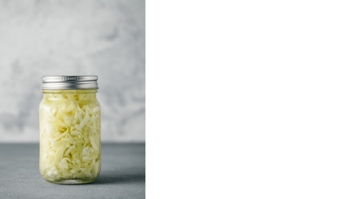 Sauerkraut gut health study