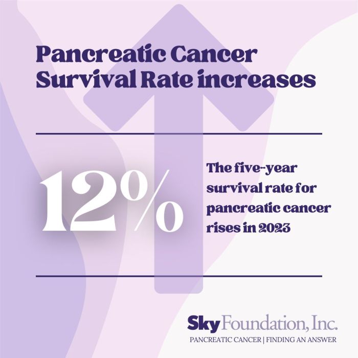 Pancreatic cancer survival rates