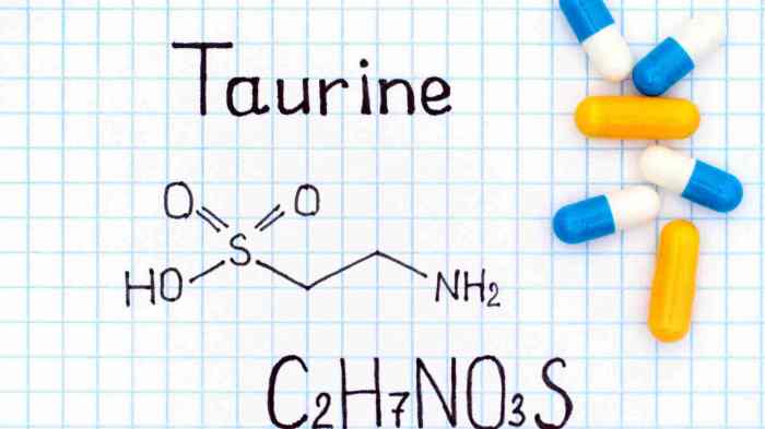 Taurine benefits side effects functions