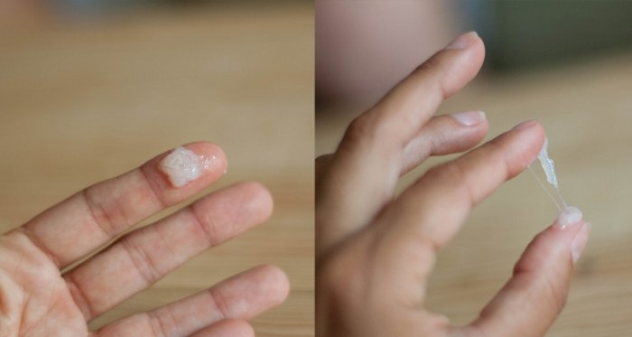 Spinnbarkeit Mucus Chunky Cervical Fluid Explained