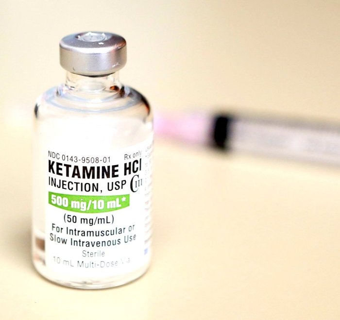 Ketamine treatment for depression