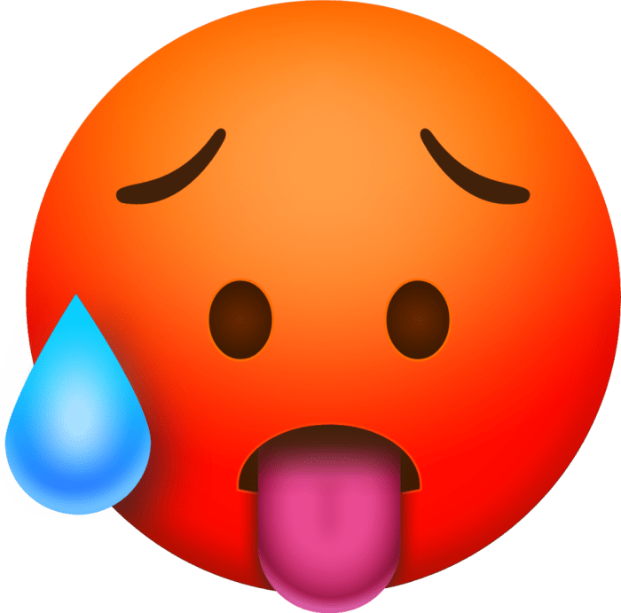 Hot Face Emoji Flirt at Liam Threlfall blog Hot sleeper vs cold sleeper