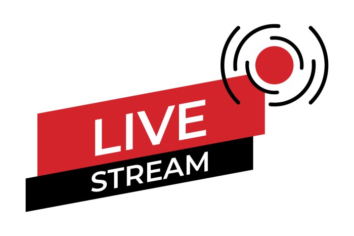 Live stream symbol icon. Online stream sign. Flat simple design. Vector ... What is a live virus vaccine
