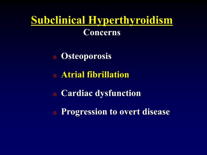 Subclinical hypothyroidism and the heart