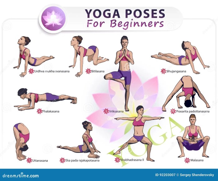 Yoga poses for beginners