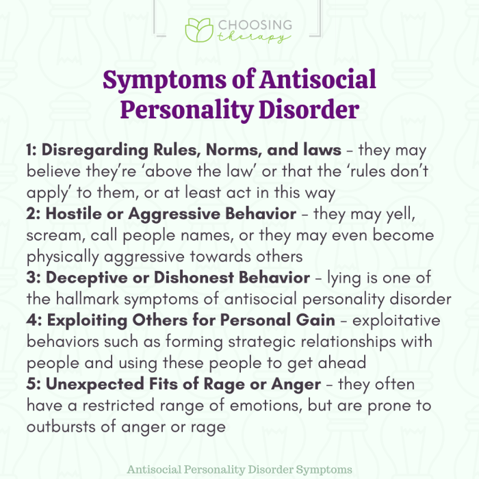 Antisocial Personality Disorder - Causes, Symptoms, Treatment What is antisocial personality disorder aspd