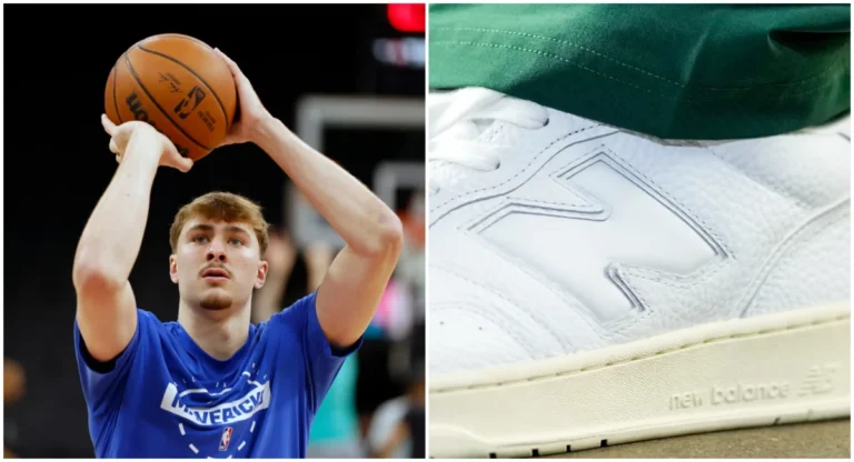 Cooper Flagg and Kon Knueppel Emerge as Frontrunners for NBA Rookie of the Year as Flagg Debuts New Balance 950 Sneaker