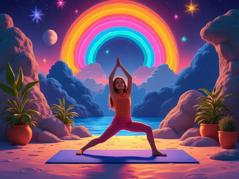 The Amazing World of Yoga for Kids: Stretching, Breathing, and Growing Like Superheroes!