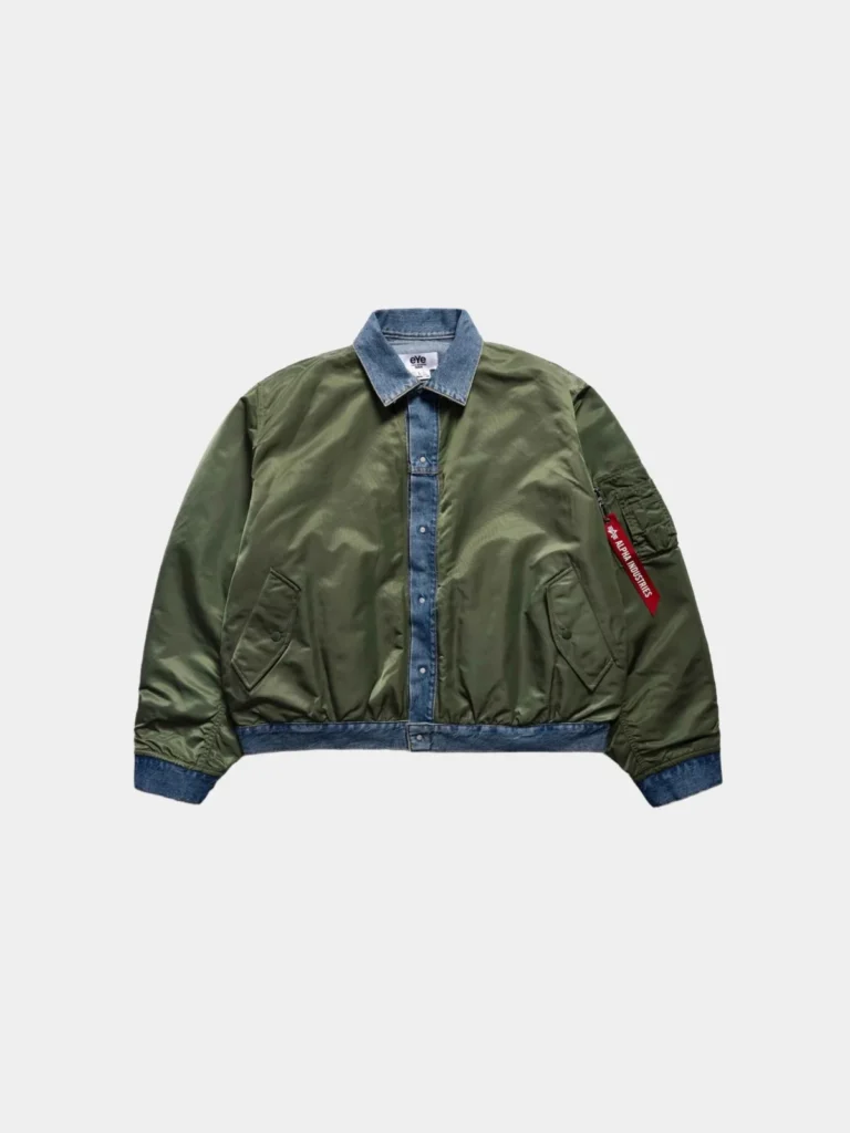 Junya Watanabe MAN Reimagines the Iconic MA-1 Flight Jacket with a Deconstructed, Hybrid Approach