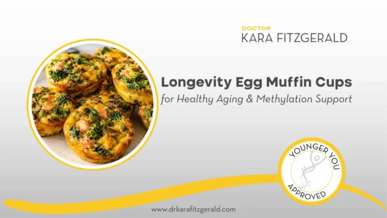 Longevity Egg Muffin Cups for Healthy Aging and Methylation Support