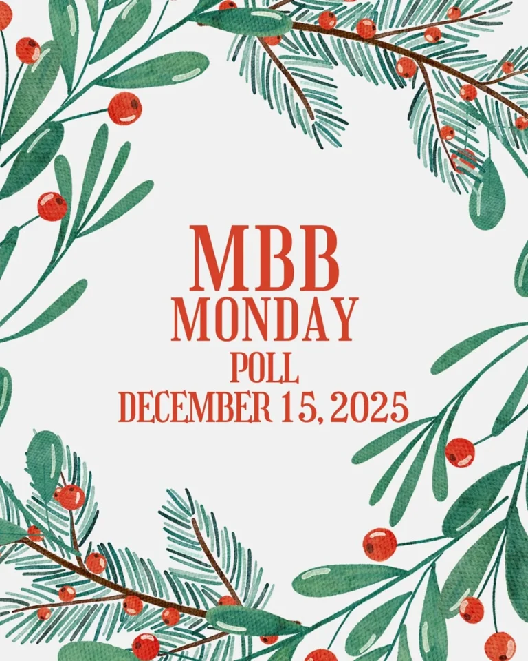 MBB Monday Poll, Vol. 893