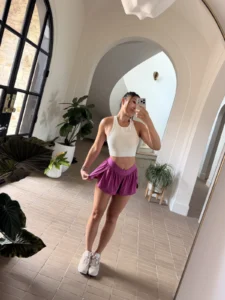 The Popflex Super Slit Short 2.0- Blogilates