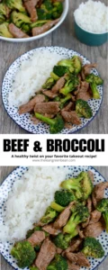 Healthy Beef and Broccoli