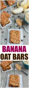 Easy Banana Oat Bars | Kid-friendly Baked Oatmeal Bars