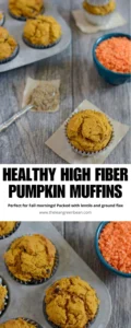 Healthy Pumpkin Muffins: Integrating Legumes into Traditional Baking for Enhanced Nutritional Profiles