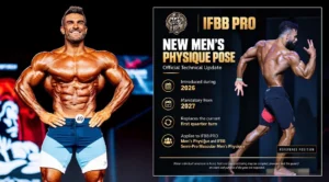 IFBB Announces Major Rule Shake-Up: New Mandatory Pose Set to Transform Men’s Physique Division by 2027