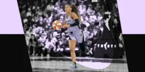 Veronica Burton Leads the Golden State Valkyries with Joy and Precision into the WNBA Postseason